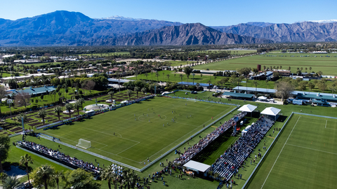 The 2025 Coachella Valley Invitational will bring together 20 professional soccer teams to train for their upcoming seasons at the Empire Polo Club in southern California (Photo: Business Wire)