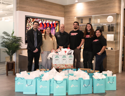 TP-Link Systems Inc. launches a Holiday Toy Drive to support Tustin High School’s students with special needs. The collaboration underscores TP-Link’s commitment to making a meaningful impact in the local community. (Photo: Business Wire)