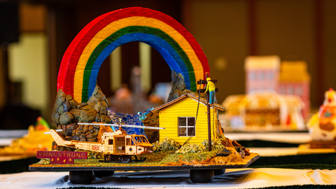thumbnail #WNCStrong Gingerbread Display on the Trail of Gingerbread at Omni Grove Park Inn (1913) Asheville, North Carolina. Credit: Omni Grove Park Inn.