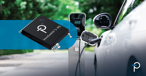 Power Integrations targets 800 V automotive applications with new wide-creepage switcher IC. 1700 V InnoSwitch?3-AQ flyback switcher meets IEC60664-1 isolation standard. (Photo: Business Wire)