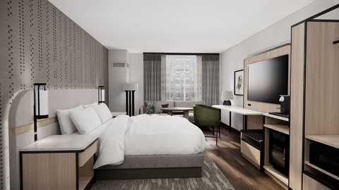 Hyatt Regency Washington on Capitol Hill King Room (Photo: Business Wire)