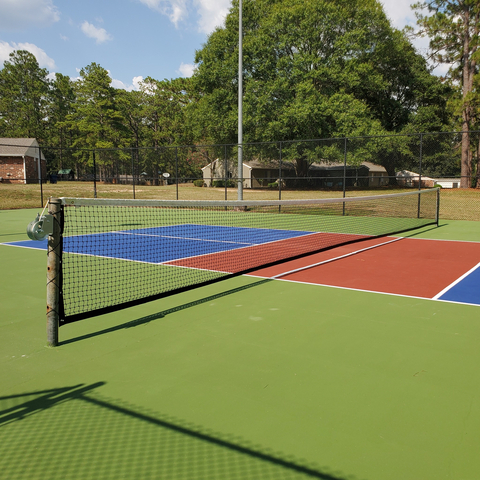 Over the past two years, Corvias has made substantial strides in upgrading Fort Johnson’s homes and infrastructure, including community areas like pickleball courts that offer a supportive community environment and enhance quality of life for service members and their families. (Photo: Business Wire)