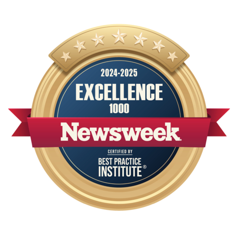 Newsweek Excellence 1000 (Graphic: Business Wire)