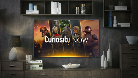 Curiosity Now, Curiosity's flagship FAST channel, launches across Fubo, Xumo, Sky UK, and more. (Photo: Business Wire)