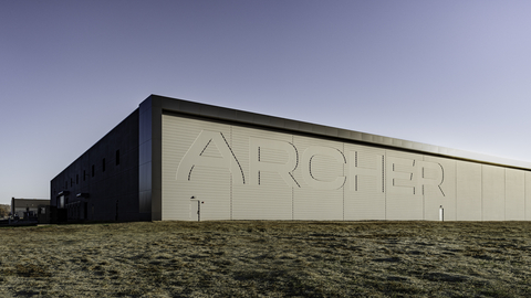 Image: Construction is complete on Archer’s high-volume manufacturing facility - ARC (Photo: Archer)