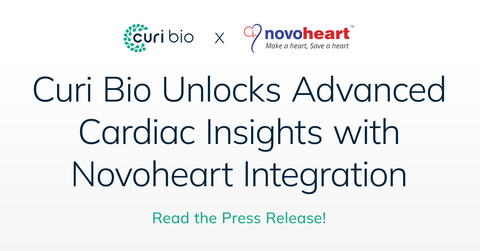 Curi Bio Unlocks Advanced Cardiac Insights with Novoheart Integration (Graphic: Business Wire)