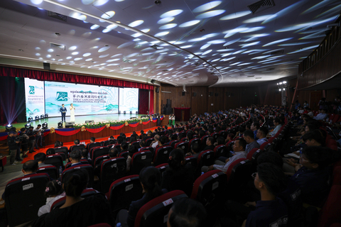 The 6th Lancang-Mekong International Film Week kicked off in Phnom Penh on December 17. (photo by Li Tao)