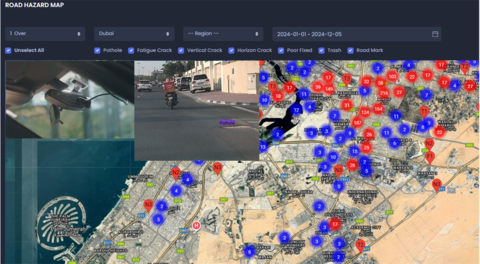 Dareesoft’s RiaaS provides road hazard services and data in real time to ensure road safety (Image: Dareesoft)