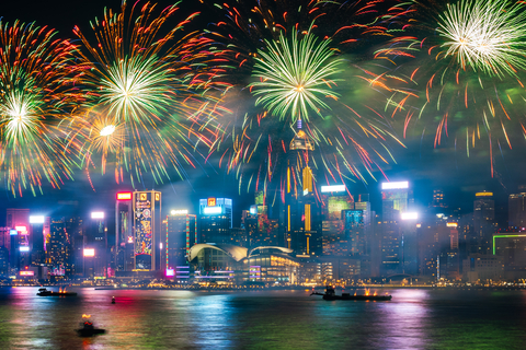 Marvel in the new year with Lunar New Year Fireworks Display (Stock photo, credit: Hong Kong Tourism Board)