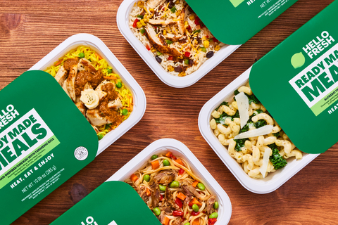 HelloFresh unveils delicious, chef-crafted Ready Made Meals served in just three minutes. (Photo: Business Wire)