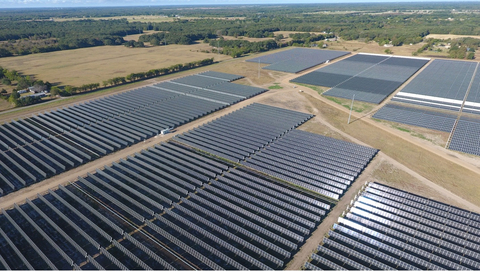 Aerial image of completed project, image taken November 2024  (Photo: Adapture Renewables)