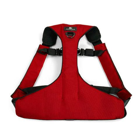 thumbnail Clickit Range car safety harness by Sleepypod was independently tested by the Center for Pet Safety, earning a 5 Star certification rating for dogs weighing up to 110 pounds. Clickit Range is designed to protect dogs with a distinctive sighthound shape when riding in a car. (Photo: Sleepypod)