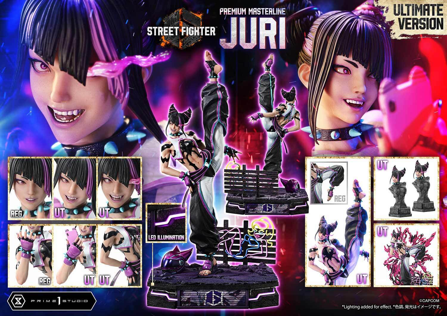 Prime 1 Studio Presents: Street Fighter 6 Juri 1/4 Scale Statue