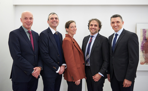 Foto: Stefanie Wetzel. Von links nach rechts: Andreas Meyer, Michael Nick, Dr. Dania Hückmann, Dr. Sebastian Schellhaas, Christian Baatz