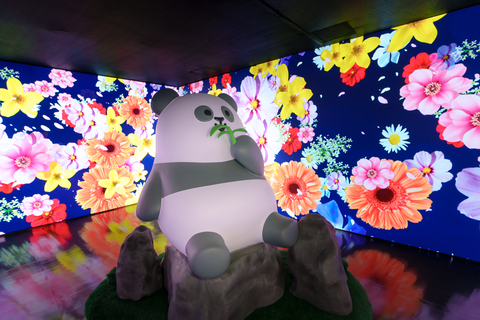 Immersive experience of “Panda Wonders: An Illuminated Journey at Ocean Park (Credit: Ocean Park Hong Kong)