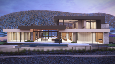 Exterior of The New American Home 2025 project in Henderson, Nevada (Photo: Business Wire)