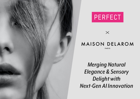 Perfect Corp. and MAISON DELAROM Team Up to Redefine Premium Skincare with Advanced AI at Maison & Objet 2025 in Paris (Graphic: Business Wire)