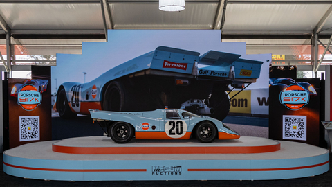 Steve McQueen’s 1969 Porsche 917K (Lot S237) (Photo: Business Wire)