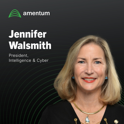 Jennifer Walsmith joins Amentum (Photo: Business Wire)