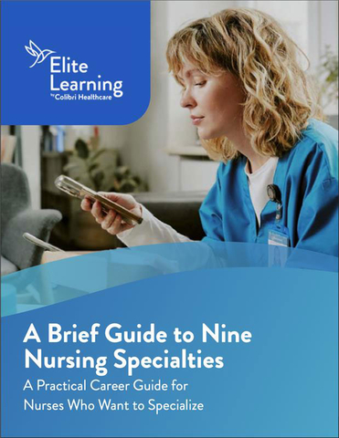 Elite Learning's Guide to Nine Nursing Specialties (Photo: Business Wire)