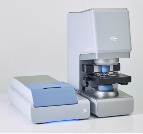 LUMOS™ II ILIM quantum cascade laser (QCL) based infrared imaging microscope for pharma and life science research (Photo: Business Wire)