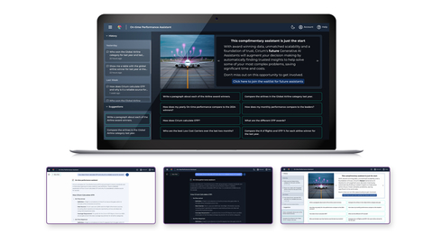Cirium's new On-Time Performance Awards AI assistant  </div> <p>The AI assistant empowers anyone connected to aviation to dig deeper into the top performer results, review the on-time performance scores, tracked flights and completion factor insights, and uncover performance trends with ease. With this tool, users can query and compare their metrics with industry leaders to identify performance gaps. </p> <p>