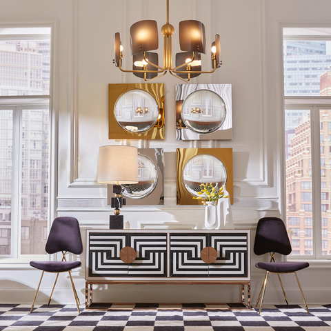 A Jonathan Adler-designed room. Jonathan Adler, the iconic home décor + lifestyle brand, acquired by Consortium Brand Partners. (Photo: Business Wire)