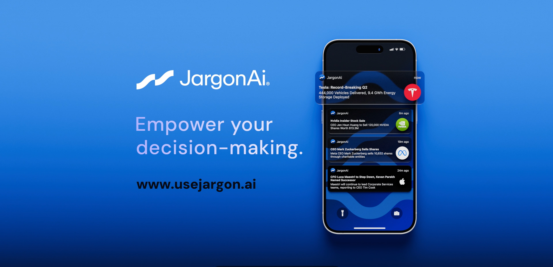 Intelligent Real-Time Stock Market Information by JargonAi