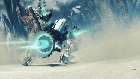 In the Xenoblade Chronicles X: Definitive Edition game, you can unlock your own Skell: a powerful exoskeleton that can fly, transform into a vehicle for fast overland travel and wield immense strength in combat. (Graphic: Business Wire)