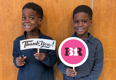 BGC West Scarborough ‘Ambassadors’ take time out of their busy day to thank Baskin-Robbins for its support of BGC Canada. PHOTO: BGC Canada.