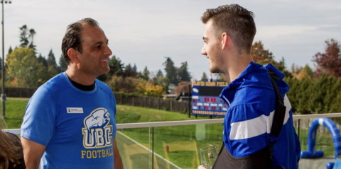 David Sidoo At The UBC Academic Centre (Photo: Business Wire)