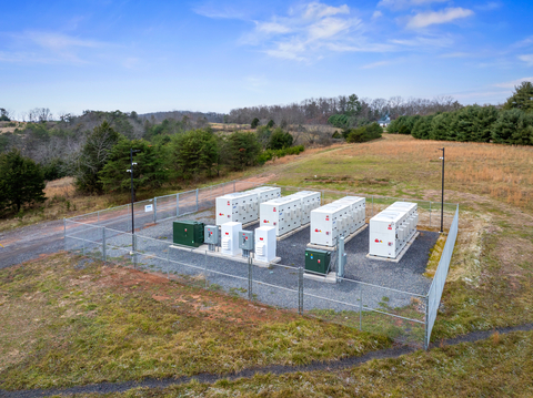 Convergent’s battery storage system with Potomac Edison in Little Orleans, MD. (Photo: Business Wire)