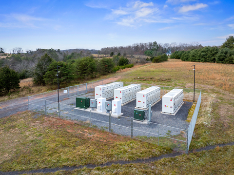 original Convergent’s battery storage system with Potomac Edison in Little Orleans, MD. (Photo: Business Wire)