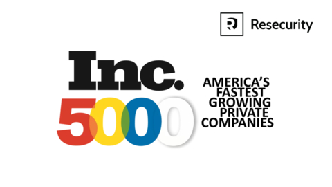 Resecurity Named to Inc. 5000 List for the Third Time (Graphic: Business Wire)