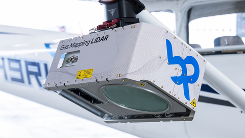 original Bridger Photonics' proprietary technology for aerial methane detection, Gas Mapping LiDAR. (Photo: Business Wire)