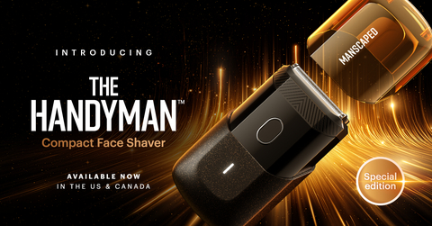 Introducing The Handyman™ Rocketman by MANSCAPED®, a striking new special edition of the beloved travel shaver. (Graphic: Business Wire)