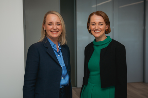 Julie Sweet, Chair and CEO, Accenture and Vicki Brady, CEO, Telstra (Photo: Business Wire)