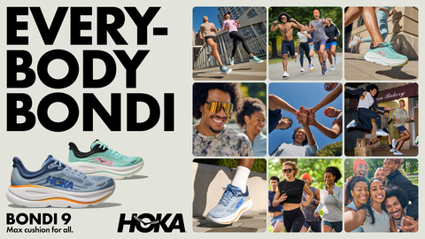 HOKA Bondi 9 Launch (Graphic: Business Wire)