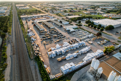 Aerial View of 8738 Forney Road (Photo: Business Wire)