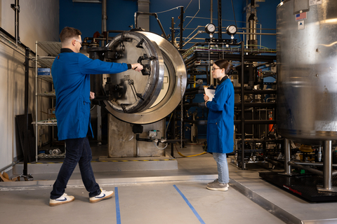 AeroShield’s new critical point dryer at its manufacturing facility in Waltham, MA. (Photo: Business Wire)