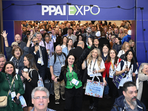 PPAI Expo 2025 brought together over 16,000 branded merchandise professionals in Las Vegas, NV for education, networking, and business development. The branded merchandise industry is set grow to near $27 billion in the U.S. for 2024. (Photo: Business Wire)