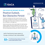  Una nuova ricerca condotta da ISACA rivela che i budget per la privacy sono destinati a diminuire nel 2025