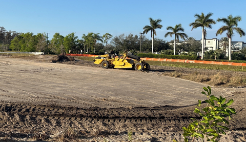 Encore Daniels Falls, a 240-unit, 6.73-acre class-A multifamily ground-up apartment development broke ground Dec. 16, 2024 in Fort Myers, Fla. (Photo: Business Wire)