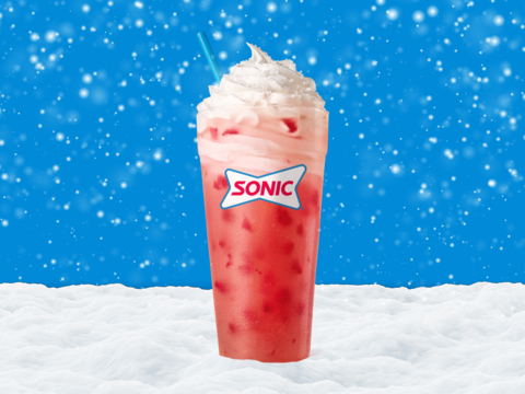 SONIC Sweetens the Season with the Returning Strawberry Shortcake Snowball Slush Float (Photo: Business Wire)