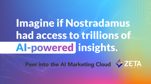 Zeta Global Launches “Achieve the Impossible” Brand Campaign to Redefine AI-Powered Marketing (Graphic: Business Wire)