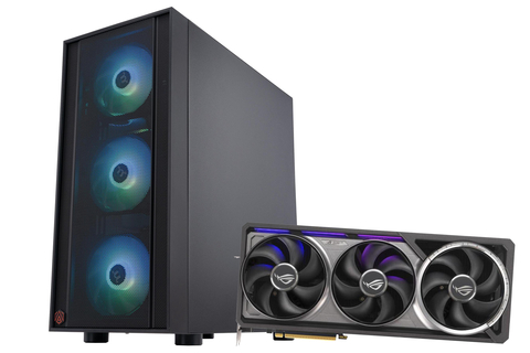 ABS RTX 50 Series Gaming PC and GPU (Graphic: Newegg)