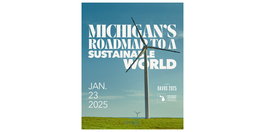 MEDC unveils “Michigan’s Roadmap to a Sustainable World” short film during World Economic Forum