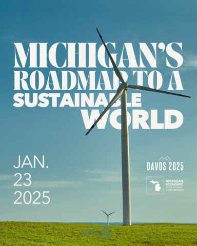 Michigan's Roadmap to a Sustainable World (Graphic: Business Wire)