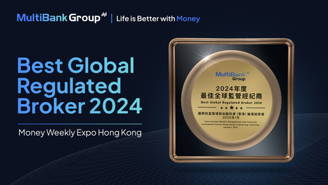 MultiBank Group distinguido como «Best Global Regulated Broker 2024»