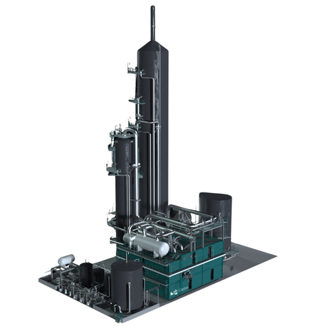 original The project will now be delivered based on SLB Capturi’s modularized Just Catch™ 400 unit. The space-efficient Just Catch design has been fundamental to enabling a viable, cost-effective solution by reducing onsite footprint, installation, and outfitting work.(Photo: Business Wire)